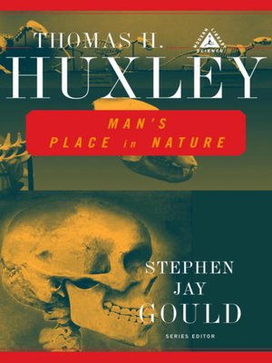 cover image of Man's Place in Nature